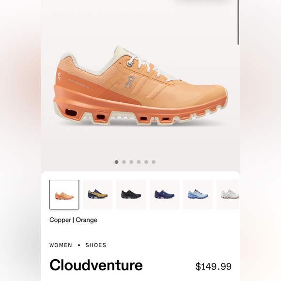 Women’s On Running Cloudventure - Picture 8 of 8